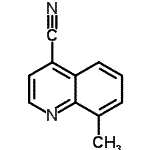 CAS#: 816448-91-6， 8-Methyl-4-quinolinecarbonitrile