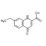 CAS#: 816448-98-3， 7-Ethyl-4-hydroxy-2-quinolinecarboxylic acid