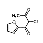 CAS#: 81683-51-4， 2-Chloro-1-(2-furyl)-1,3-butanedione