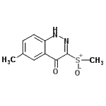 CAS#: 817209-27-1， Methyl(6-methyl-4-oxo-1,4-dihydro-3-cinnolinyl)sulfoniumolate