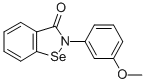 CAS 登录号：81743-98-8， 2-(3-甲氧基苯基)-1,2-苯并硒唑-3-酮