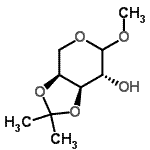 CAS#: 817620-70-5， Methyl 3,4-O-isopropylidene-L-arabinopyranoside