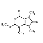 CAS#: 817631-42-8， 2-Methoxy-3,7,9-trimethyl-7,9-dihydro-3H-purine-6,8-dione