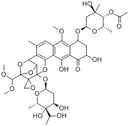 CAS#: 81781-28-4， Trioxacarcin C