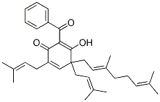 CAS#: 81827-55-6， 2-Benzoyl-4-(3,7-Dimethyl-2,6-Octadienyl)-3-Hydroxy-4,6-Bis(3-Methyl-2-Butenyl)-2,5-Cyclohexadien-1-One