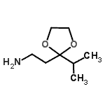 CAS#: 81835-65-6， 2-(2-Isopropyl-1,3-dioxolan-2-yl)ethanamine