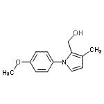 CAS 登录号：819081-92-0， [1-(4-甲氧基苯基)-3-甲基-1H-吡咯-2-基]甲醇
