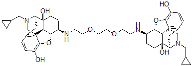 CAS#: 81919-18-8， 6,6'-(Ethylenebis(Oxyethyleneimino))Bis(17-Cyclopropylmethyl)-4,5-Epoxymorphinan-3,14-Diol