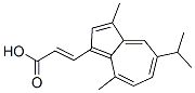 CAS 登录号：81920-95-8， (2E)-3-(5-异丙基-3,8-二甲基薁-1-基)丙烯酸