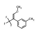 CAS#: 819865-99-1， 1-Methyl-3-[(1E)-3,3,3-trifluoro-1-methoxy-1-propen-2-yl]benzene