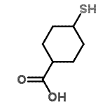 CAS#: 82001-54-5， 4-Sulfanylcyclohexanecarboxylic acid