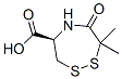 CAS#: 82017-48-9， (R)-4,5,6,7-Tetrahydro-7,7-Dimethyl-6-Oxo-3H-1,2,5-Dithiazepine-4-Carboxylic Acid