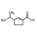 CAS#: 820236-44-0， 3-Isopropyl-1-cyclopentene-1-carboxylic acid