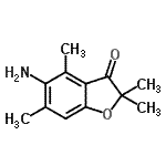 CAS#: 820257-60-1， 5-Amino-2,2,4,6-tetramethyl-1-benzofuran-3(2H)-one