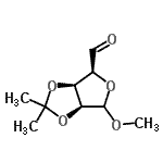 CAS#: 821792-69-2， Methyl 3,4-O-isopropylidene-D-arabino-pentodialdo-5,2-furanoside