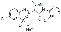CAS#: 82294-71-1， Sodium 5-Chloro-2-[[1-(2-Chlorophenyl)-4,5-Dihydro-3-Methyl-5-Oxo-1H-Pyrazol-4-Yl]Azo]Benzenesulphonate