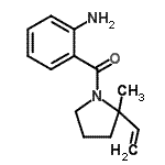 CAS#: 823182-48-5， (2-Aminophenyl)(2-methyl-2-vinyl-1-pyrrolidinyl)methanone