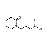 CAS#: 82360-26-7， 4-(2-Oxo-1-piperidinyl)butanoic acid