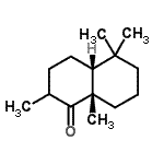 CAS#: 823785-65-5， (4aR,8aS)-2,5,5,8a-Tetramethyloctahydro-1(2H)-naphthalenone