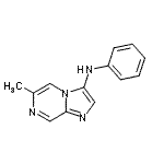 CAS#: 823806-59-3， 6-Methyl-N-phenylimidazo[1,2-a]pyrazin-3-amine