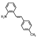 CAS#: 823809-34-3， 2-[(E)-2-(4-Methylphenyl)vinyl]aniline