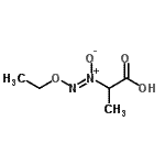 CAS#: 82385-73-7， 2-[(Z)-Ethoxy-azoxy]propanoic acid
