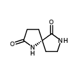 CAS#: 82399-96-0， (5S)-1,7-Diazaspiro[4.4]nonane-2,6-dione