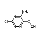 CAS#: 824-57-7， 3-Chloro-6-methoxy-1,2,4-triazin-5-amine