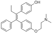 结构式 CAS# 82413-23-8, 4-羟基他莫昔芬
