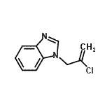 CAS#: 82418-41-5， 1-(2-Chloro-2-propen-1-yl)-1H-benzimidazole