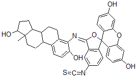 CAS#: 82420-81-3， 4-Amino-N-Fluorescein Isothiocyanate-17-Estradiol