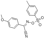 CAS#: 82424-53-1， (Z,E)-2-(4-Methoxyphenyl)([((4-Methylphenyl)Sulphonyl)Oxy]Imino)Acetonitrile