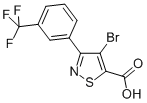 CAS#: 82425-09-0, 4-Bromo-3-(3-(Trifluoromethyl)Phenyl)-5-Isothiazolecarboxylic Acid