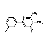 CAS#: 824391-15-3， 6-(3-Fluorophenyl)-2,3-dimethyl-4(3H)-pyrimidinone