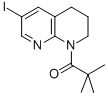 结构式 CAS# 824429-55-2, 1-(6-碘-3,4-二氢-2H-[1,8]萘啶-1-基)-2,2-二甲基-丙-1-酮
