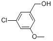 structure of CAS# 82477-68-7, 3-Chloro-5-Methoxy-Benzenemethanol;(3-CHLORO-5-METHOXYPHENYL)METHANOL