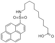 CAS#: 82481-70-7， 11-(Pyrene-1-Sulfonylamino)Undecanoic Acid