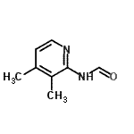 CAS 登录号：825-48-9， N-(3,4-二甲基-2-吡啶基)甲酰胺