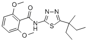 CAS#: 82559-06-6， N-(5-(1-Ethyl-1-Methylpropyl)-1,3,4-Thiadiazol-2-Yl)-2,6-Dimethoxybenzamide