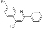 structure of CAS# 825620-24-4, 7-Bromo-2-Phenyl-4-Quinolinol;7-Bromo-4-Hydroxy-2-Phenylquinoline;7-BROMO-2-PHENYL-4-QUINOLINOL