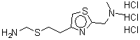 CAS#: 82586-74-1， 2-(Dimethylaminomethyl)-4-(2-Aminomethylthiomethyl)Thiazole Trihydrochloride