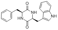 结构式 CAS# 82597-82-8, 环(-苯丙氨酰-色氨酰)