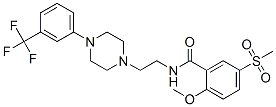 CAS 登录号：82608-06-8， N-(2-(4-(3-三氟甲基苯基)-1-哌嗪基)乙基)-2-甲氧基-5-甲基磺酰基苯甲酰胺