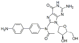 CAS#: 82682-89-1， 8-(Acetyl(4'-Amino(1,1'-Biphenyl)-4-Yl)Amino)-2'-Deoxy-Guanosine