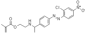 结构式 CAS# 82701-58-4, 分散红 13 甲基丙烯酸酯