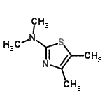 CAS#: 82721-89-9， N,N,4,5-tetramethylthiazol-2-amine