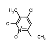 CAS#: 827314-52-3， 2,4-Dichloro-6-ethyl-3-methylpyridine 1-oxide
