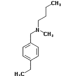 CAS#: 827333-01-7， N-(4-Ethylbenzyl)-N-methyl-1-butanamine