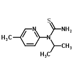 CAS#: 827592-16-5， 1-Isopropyl-1-(5-methyl-2-pyridinyl)thiourea