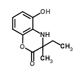 CAS#: 828246-28-2， 3-Ethyl-5-hydroxy-3-methyl-3,4-dihydro-2H-1,4-benzoxazin-2-one